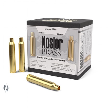 Nosler Custom Brass 7mm STW (25pk)
